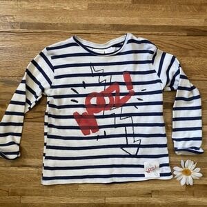 Zara Baby Boy Striped Long Sleeve‎ Shirt Size 2/3